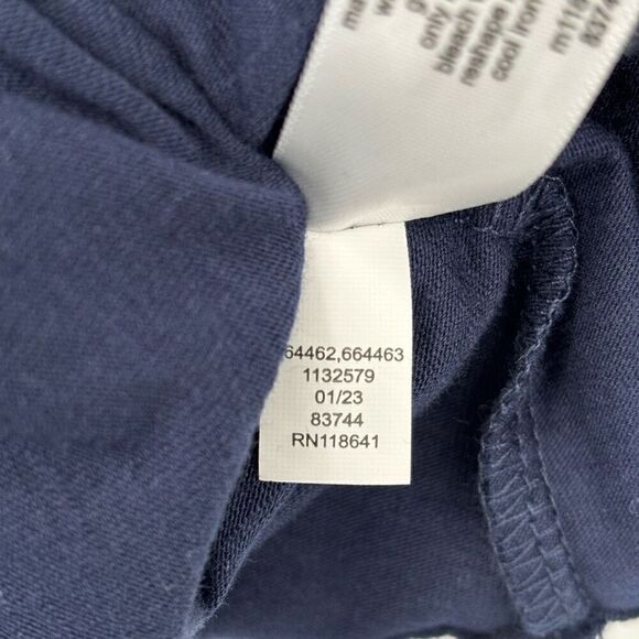 Lane Bryant Classic Cap Flutter Sleeve V-Neck Top Maritime Blue Size 18/20 NWT - Picture 10 of 11